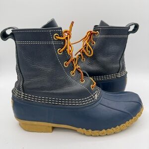 L.L. Bean Bean Boots 7 Blue
